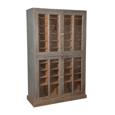 Wooden Cabinet with Glass