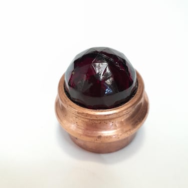 Ruby Glass Jewel Lens