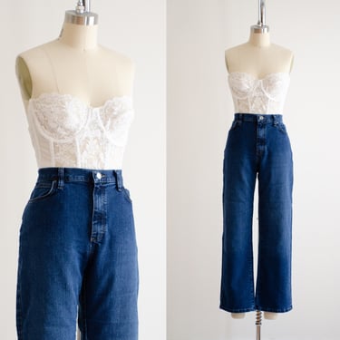 high waisted jeans 90s y2k plus size vintage Lee straight leg stretch jeans 