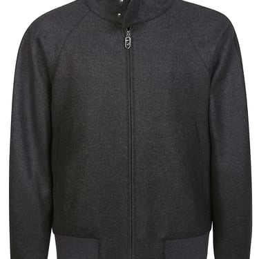 Fendi Men Bomber In Feltro