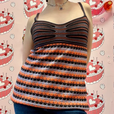 Missoni Knitted Baby Doll Tank