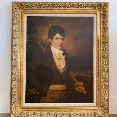 Colonel Charles Christie by Sir Henry Raeburn - Large Framed 19th Century Portrait / Historical Art 