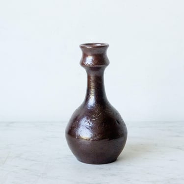 Sculptural  Stoneware Vase | Signed by Artist