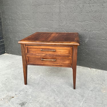 MCM Walnut Side Table