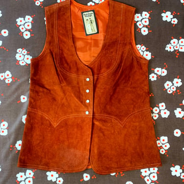 Copper Suede Vest