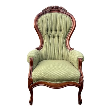 Kimball Victorian Style Gentleman’s Parlor Chair 