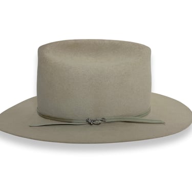 Vintage STETSON Cowboy Hat ~ size 7 1/2 ~ Beaver Fur Felt ~ 