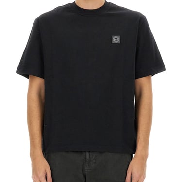 Stone Island Men T-Shirt With Logo