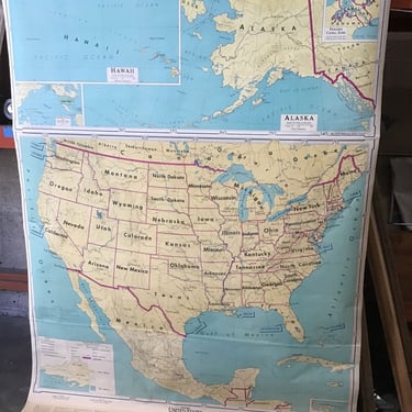 Map of the United States and Mexico (Seattle)