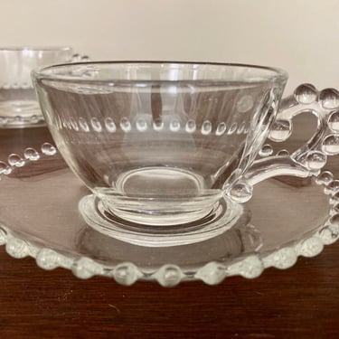 Imperial Candlewick Cups and Saucers 