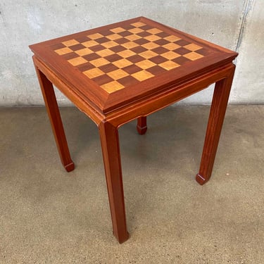 Mid Century Teak Chess Table