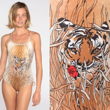 Tiger sales face monokini