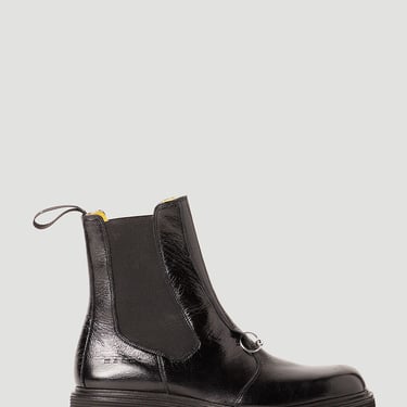 Marni Men Pierced Chelsea Boots