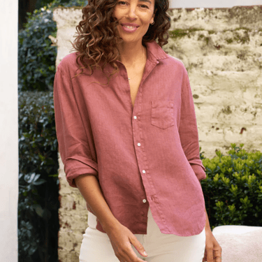 Frank & Eileen | Eileen Relaxed Button Up | Washed Linen