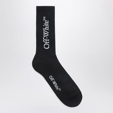 Off-White Black Socks With Logo Men