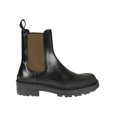 Alexander Mcqueen Leather Boots Men