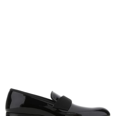 Tom Ford Man Black Leather Loafers