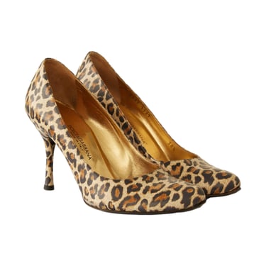 Dolce & Gabbana Cheetah Print Heels