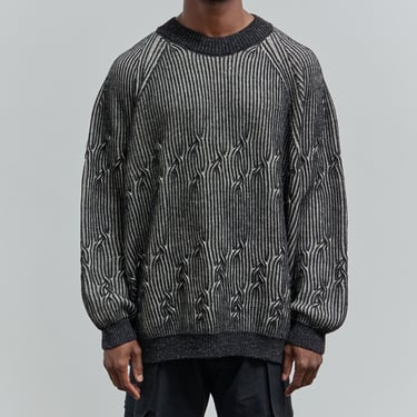 Jan-Jan Van Essche Knit #66, Anthracite /White