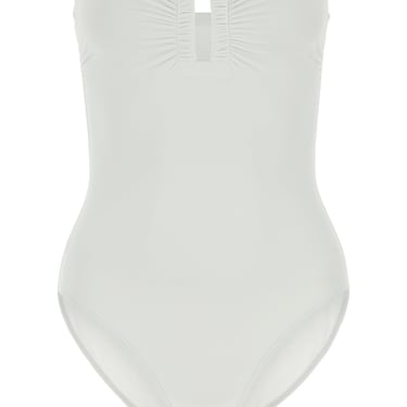 Eres Women White Stretch Nylon Cassiopee Swimsuit