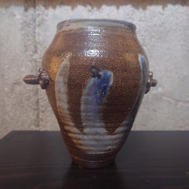 Vintage Studio Pot by Herman Roderick Volz Earthenware Vase 
