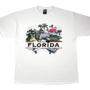 Vintage 90s Sherry’s Best Florida Nature & Wildlife Souvenir/Destination Style Graphic T-Shirt Size XL 
