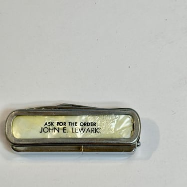 RARE Imperial Smoker's Pipe Knife Lighter Scraper Blade Made in USA Providence, RI Highly Tobacco Collectible Gift for Him Father Gift 