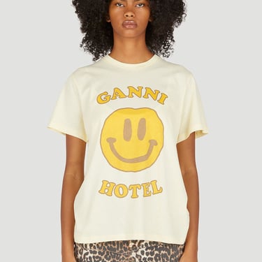 Ganni Women Ganni Hotel T-Shirt