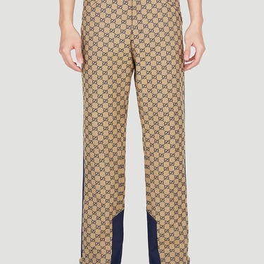 Gucci Men Gg Jacquard Pants