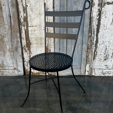Handmade Wrought Iron Vintage Style Patio Chairs, Patio Bar Stools, Vintage Wrought Iron Patio Furniture, Outdoor Patio Chairs 