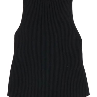 Courreges 'Ribbed Knit Tank Top With Pointed Hem Women