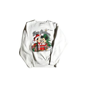 Vintage Mickey Christmas Sweater Crewneck