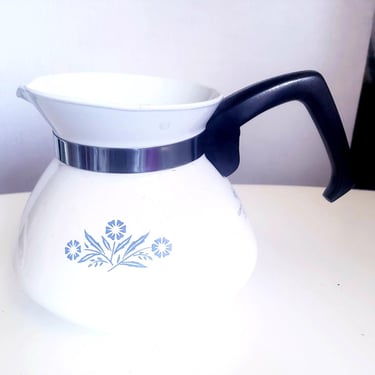 Vintage Corningware Cornflower teapot 6 cup P104 