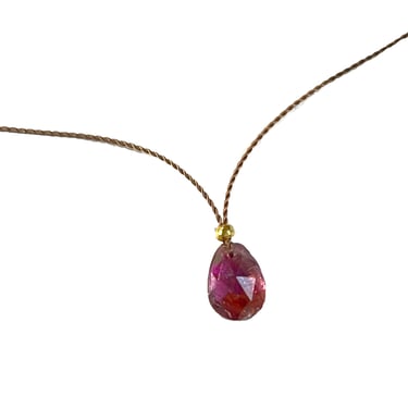 Margaret Solow | 18k tourmaline necklace