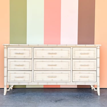 Dixie Aloha Faux Bamboo Dresser