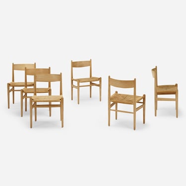 Chairs, set of six (Hans J. Wegner)