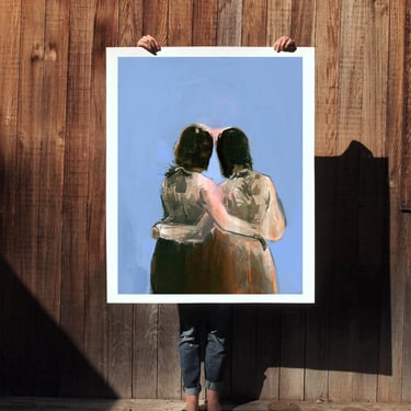 The Way . extra large wall art . giclee print 