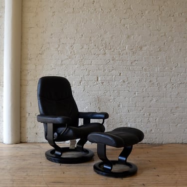 Ekornes Stressless Danish Leather High-End Recliner Chair