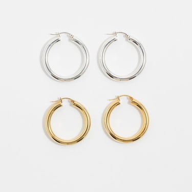 ARO Medium Hoop Earrings