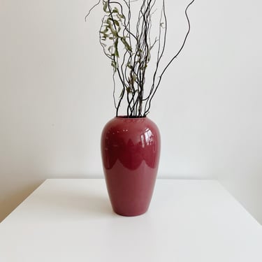 Dark Pink Vase