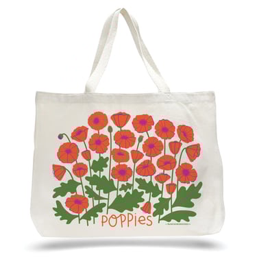 Poppy Tote Bag