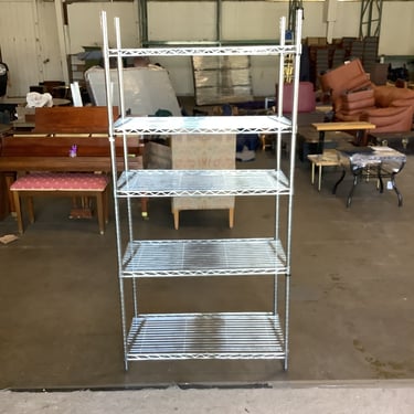 Metal 5 Tier Storage Shelf (WH)
