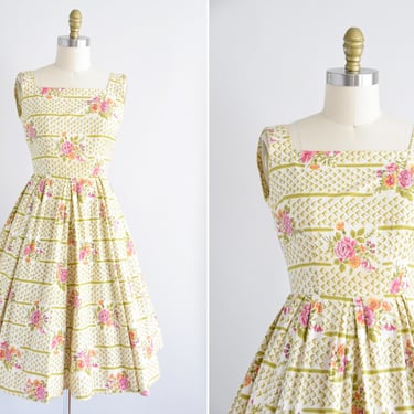 1950s Bloom In Spring dress 