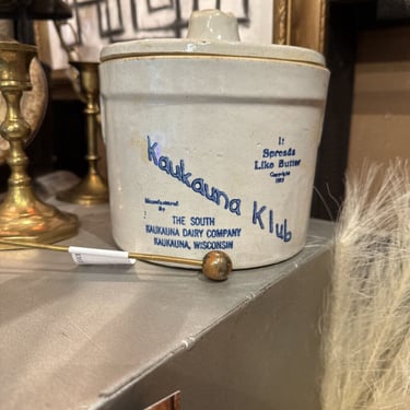 Kaukauna klub jar with lid