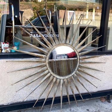 Can't Steel My Sunshine | Large Vintage Sun Mirror 