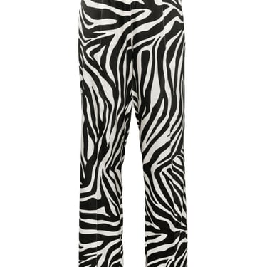 Tom Ford Women Zebra Print Silk Trousers