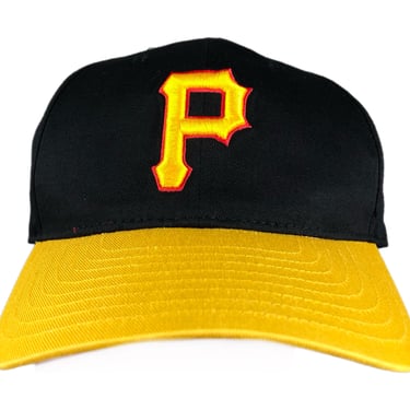Vintage 90s New Era Pittsburgh Pirates MLB “P” SnapBack Hat Cap 