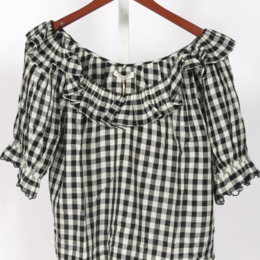 Samara Top - Marilyn Gingham