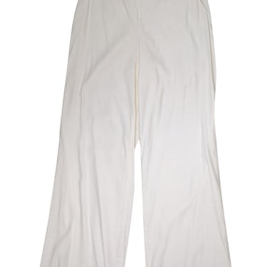 Veronica Beard - Off-White "Melika" Tie Waist Linen Blend Pants Sz 14