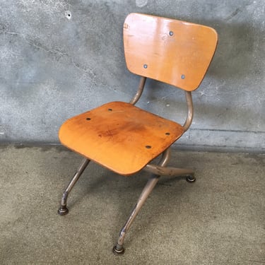 1950's Adjustable Children's Chair